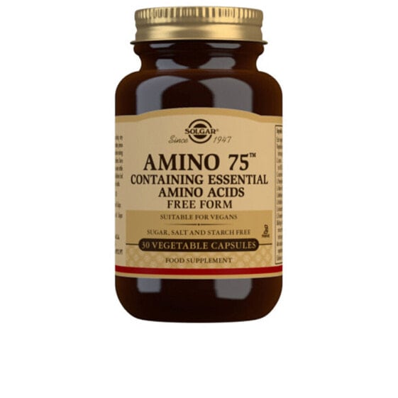 Аминокислоты Solgar Amino 75 30 овощных капсул