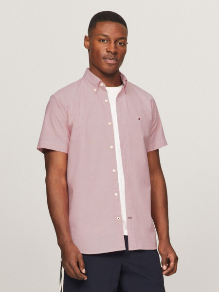 Regular Fit Stretch Oxford Shirt