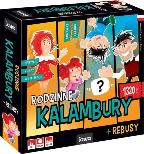 Jawa Gra planszowa Rodzinne Kalambury i Rebusy