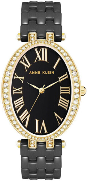 Часы Anne Klein Party Animal Oval AK/3900BKGB