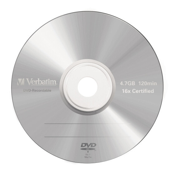 Verbatim DVD-R Matt Silver - DVD-R - 120 mm - Jewelcase - 5 pc(s) - 4.7 GB