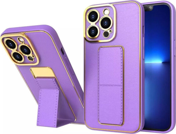 New Kickstand Case etui do Samsung Galaxy A13 5G z podstawką fioletowy