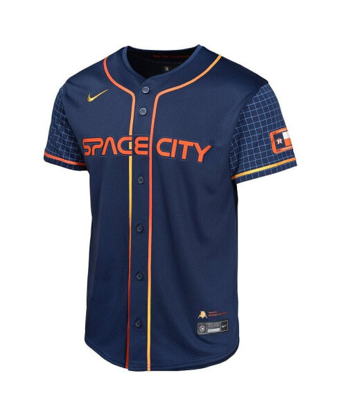 Big Boys and Girls Alex Bregman Navy Houston Astros City Connect Limited Player Jersey