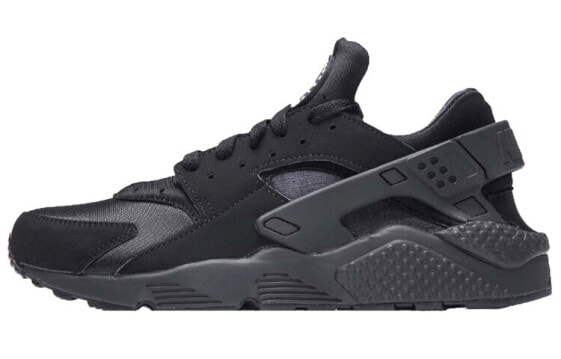 Кроссовки Nike Huarache "Black Black White" 318429-003