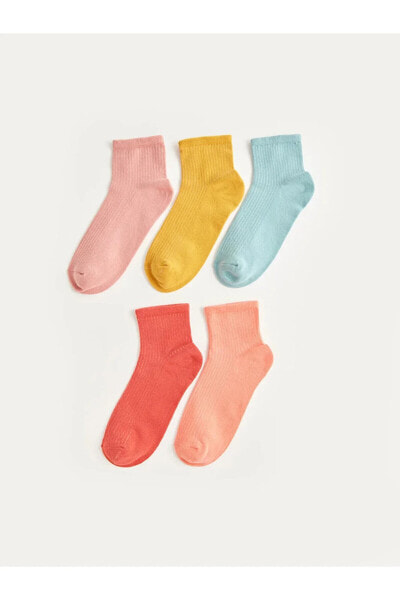 Носки LC WAIKIKI Printed 5-Pack Womens Socks