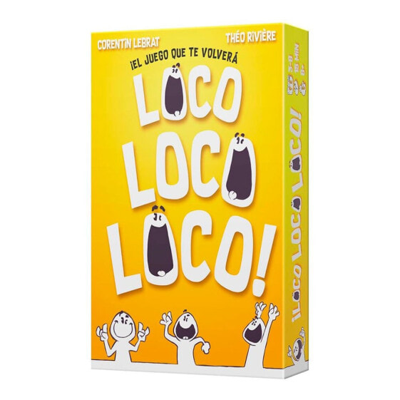 ASMODEE Loco Loco Loco! Spanish Board Game