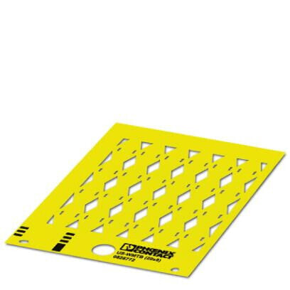 Phoenix Contact Phoenix 0828959 - Cable markers - Yellow - Polyvinyl chloride (PVC) - 29 mm - 16 mm - 1 pc(s)