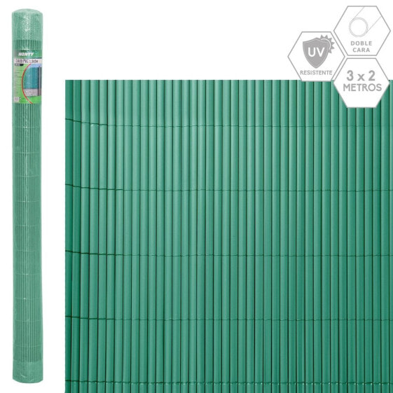 Ограждение садовое Зеленый PVC Shico 1 x 300 x 200 см