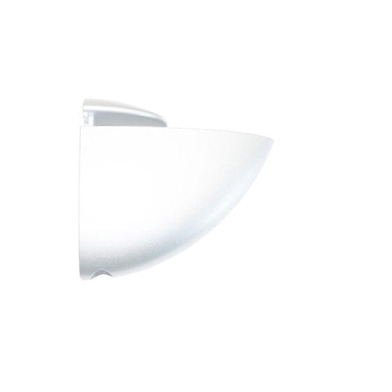 Кронштейн для полок белый Micel SP04 Zamak 75 x 65 мм (2 штуки)
