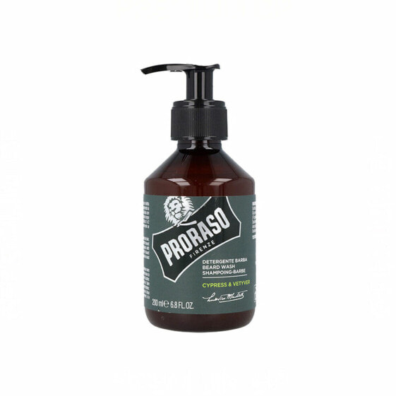 Шампунь для бороды Beard Wash Cypress & Vetyver Proraso 200 мл