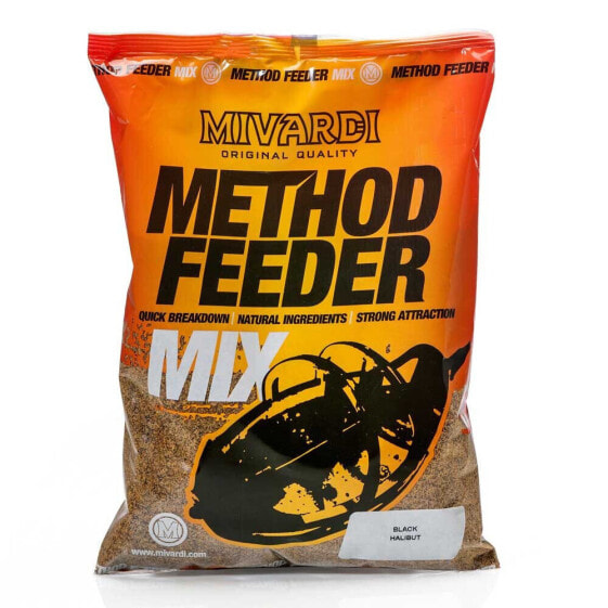 MIVARDI Black Halibut Method Groundbait 1kg