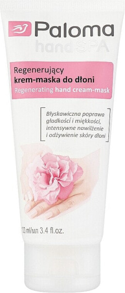 Regenerierende Creme-Maske mit Rosenduft