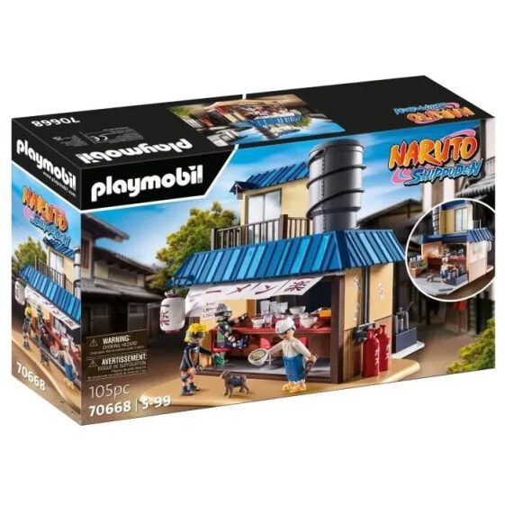 Игровой набор Playmobil 70668 Naruto Ichiraku Ramen Restaurant Heroes from Manga Ninja (Герои манги Наруто)