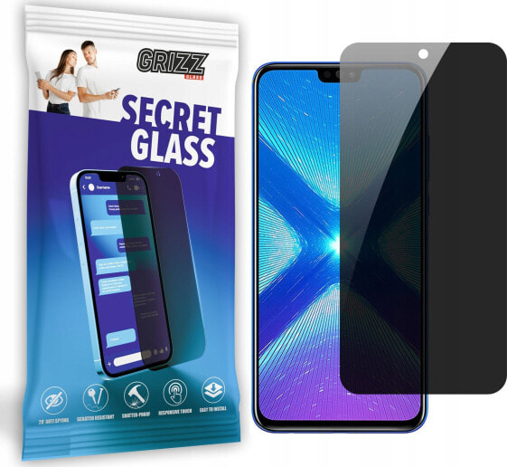 GrizzGlass Szkło prywatyzujące GrizzGlass SecretGlass do Honor 8x