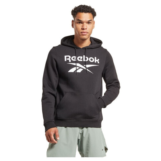 REEBOK Identity Fleece Stacked Logo Pullover sweatshirt