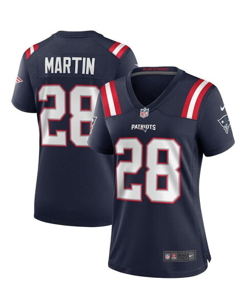 Women's Curtis Martin Navy New England Patriots Game Retired Player Jersey