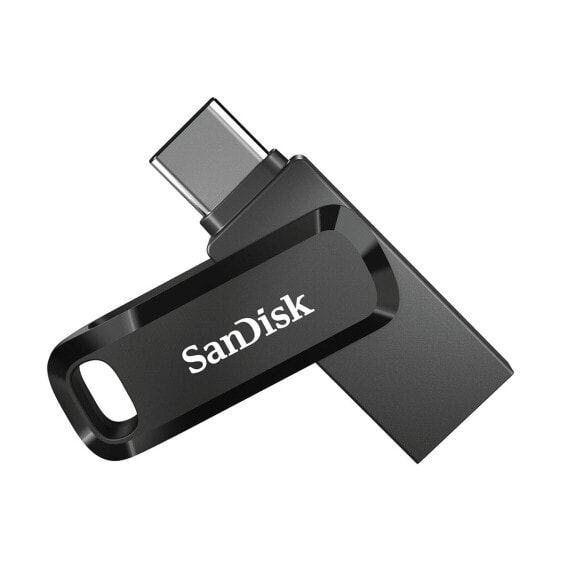 Sandisk Ultra Dual Drive Go - 256 GB - USB Type-A / USB Type-C - 3.2 Gen 1 (3.1 Gen 1) - 150 MB/s - Swivel - Black - флеш-накопитель