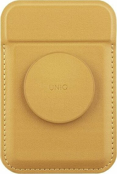 Uniq UNIQ Flixa magnetic card wallet with stand yellow/canary yellow MagSafe