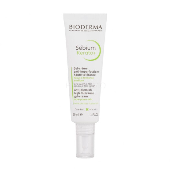 BIODERMA Sébium Kerato+ Anti-Blemish High Tolerance Gel-Cream 30 ml tagescreme für Frauen