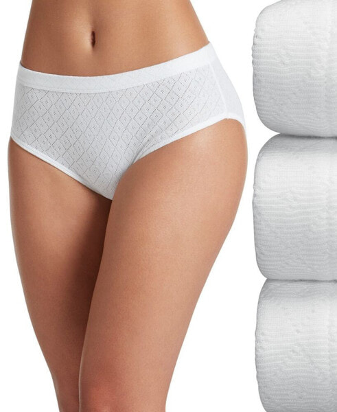 Elance Breathe Hipster Underwear 3 Pack 1540, also available in extended sizes