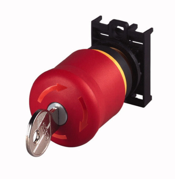 Eaton M22-PVS/K01 - Key-operated switch - Red - IP66 - IP67 - IP69 - 29.7 mm - 29.7 mm - -25 - 70 °C