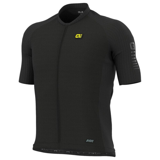 ALE R-EV1 Silver Cooling short sleeve jersey