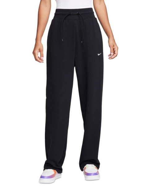 Women's Dri-FIT One French Terry High-Waisted Open-Hem Sweatpants