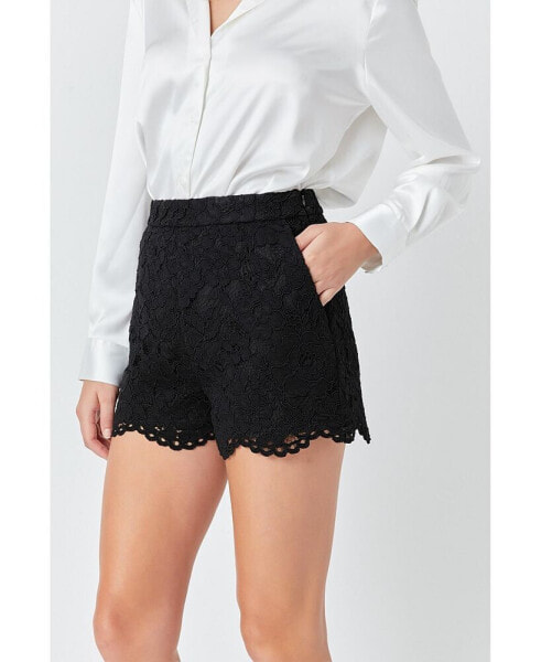 Women's Lace Shorts