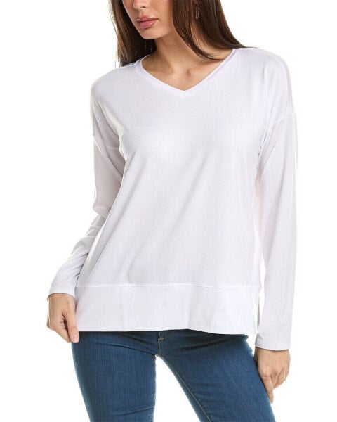 Eileen Fisher V Neck Box Top Women's M