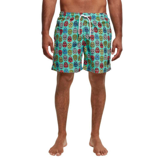 URBAN CLASSICS Pattern Swimming Shorts