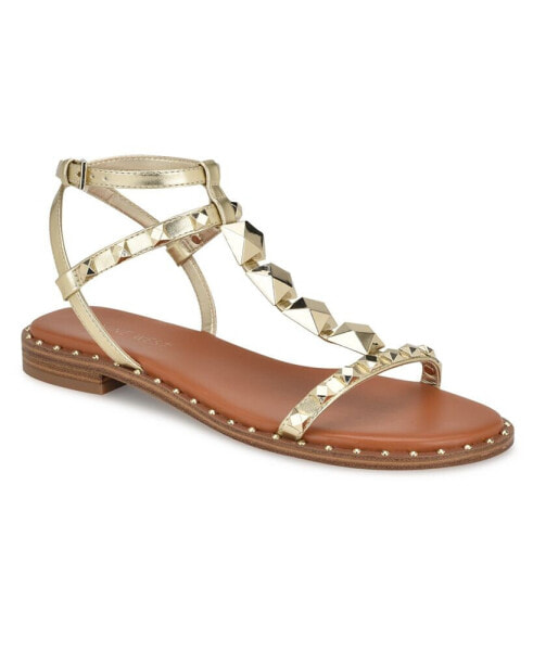 Women's Marcila Embellished Round Toe Casual Sandals