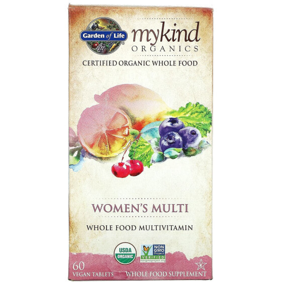 Organics, Women's Multi, 60 Vegan Tablets