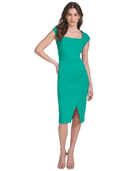 Women's Ruched Sheath Dress