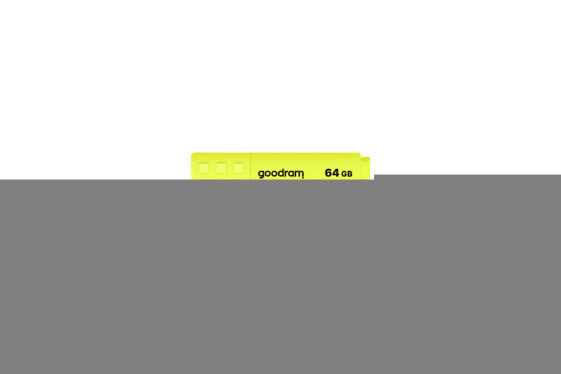 GoodRam UME2, 64 GB, USB Type-A, 2.0, 20 MB/s, Cap, Yellow