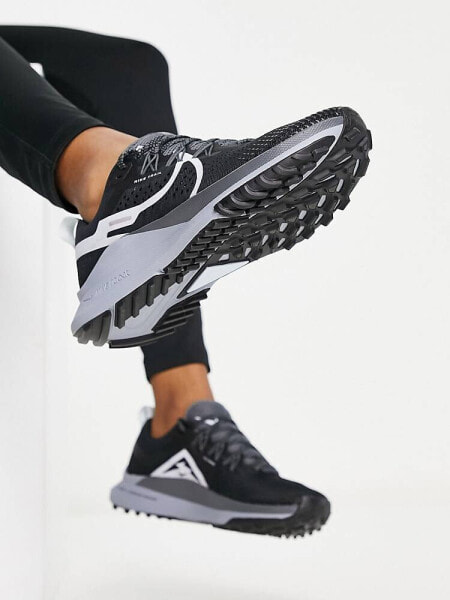 Nike Running React Pegasus Trail 4 trainers in black