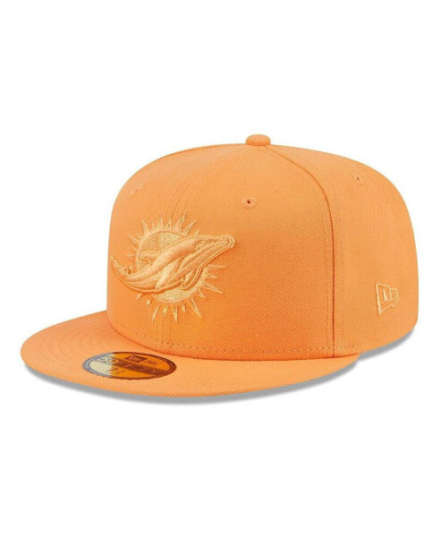 Men's Orange Miami Dolphins Color Pack 59FIFTY Fitted Hat