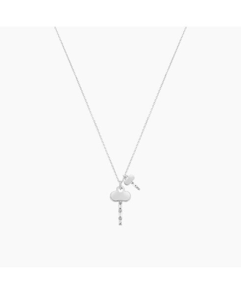 Kailyn Double Key Pendant Necklace