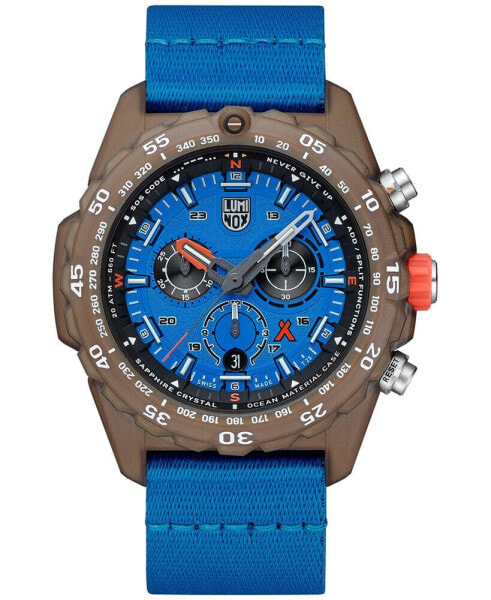 Часы Luminox Bear Grylls Survival Eco Master Blue 45mm