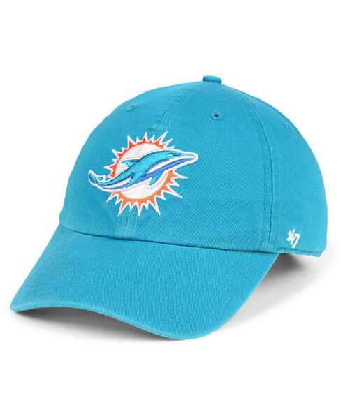 Головной убор '47 Brand Miami Dolphins CLEAN UP Cap