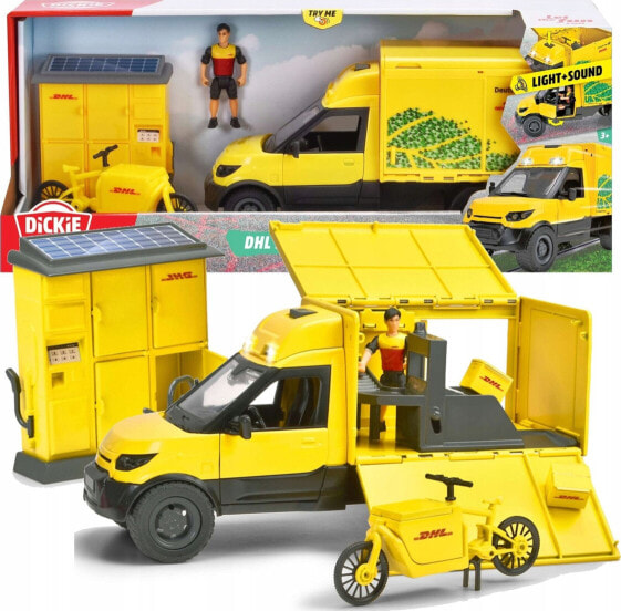 Dickie CITY Zestaw z pojazdem DHL 25cm