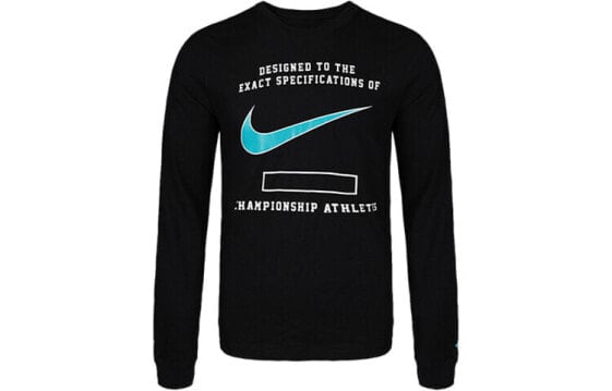Nike Sportswear 休闲运动长袖T恤 男款 黑 / Футболка Nike Sportswear T CW0528-010