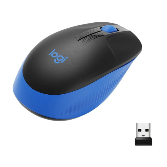 Logitech M190 Wireless Maus"Blau Kabellos