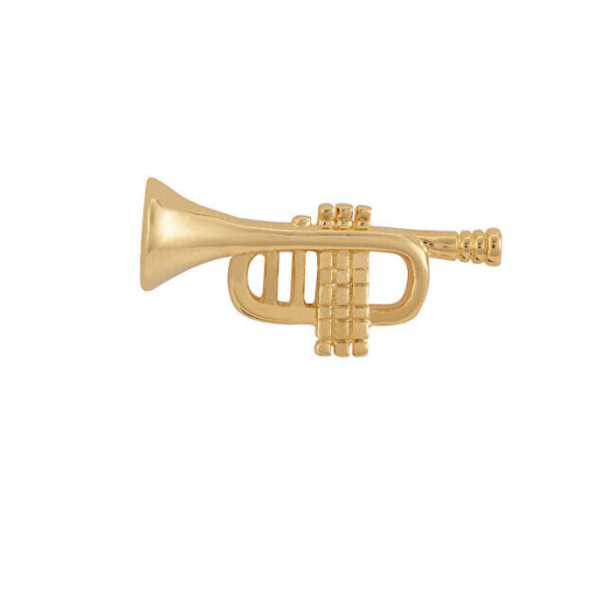 Original gilded brooch Trumpet KS-205