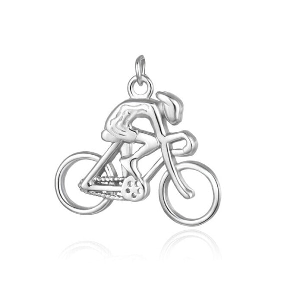 Silver pendant Cyclist AGH733M