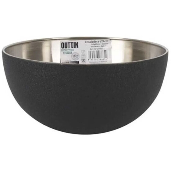 QUTTIN Steel Salad Bowl 24 cm Crocodile