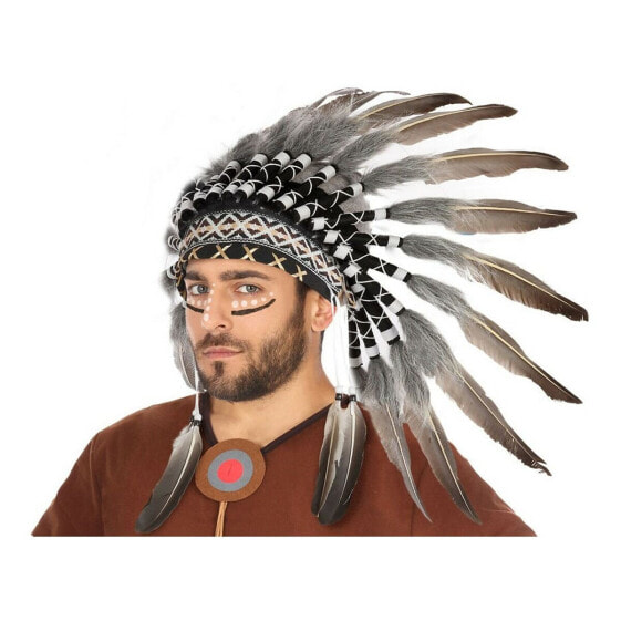 Костюм карнавальный Shico Indian Headdress 63243 с перьями американских индейцев