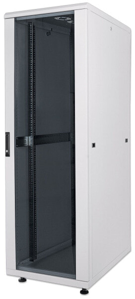 Intellinet Network Cabinet - Free Standing (Standard) - 16U - Usable Depth 123 to 373mm/Width 503mm - Grey - Flatpack - Max 1500kg - Server Rack - IP20 rated - 19" - Steel - Multi-Point Door Lock - One Lock Per Side Panel - Three Year Warranty - Freestanding rack -