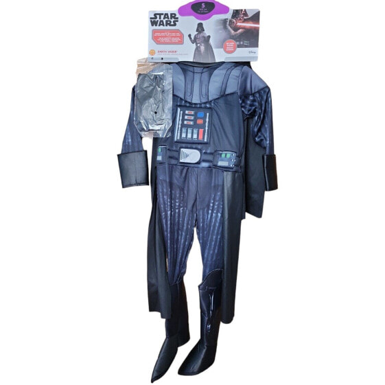 Rubies Disney Star Wars Darth Vader Padded Jumpsuit with Boot Tops, Gauntlets,