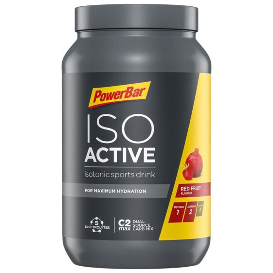 Изотонический напиток POWERBAR Isoactive 1,32 кг Красные фрукты Порошок