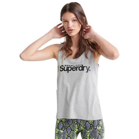 SUPERDRY Swiss Logo Sport Classic Sleeveless T-Shirt